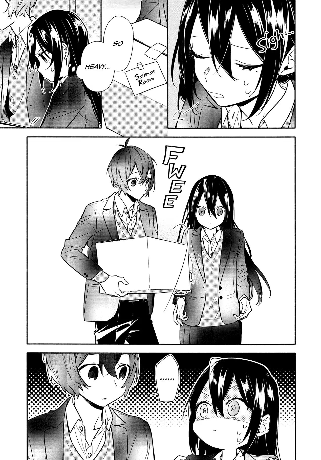 Horimiya, chapter 103