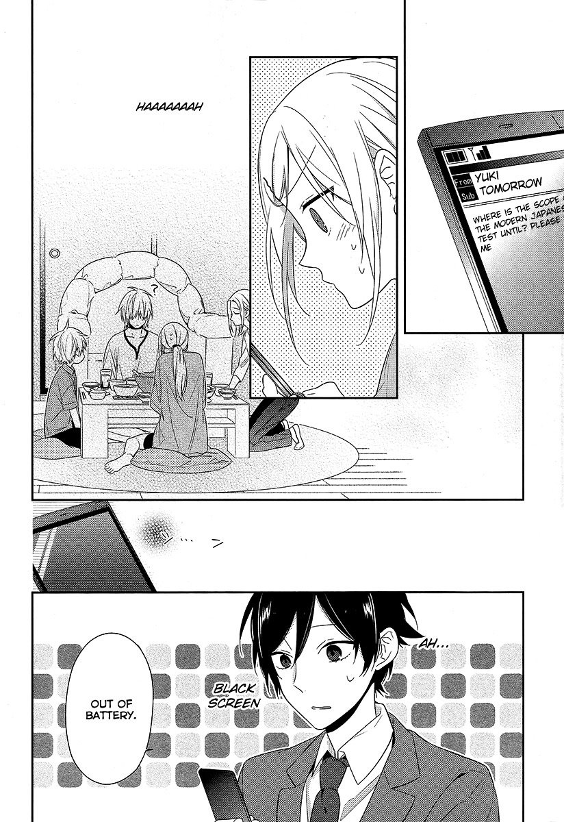 Horimiya, chapter 34