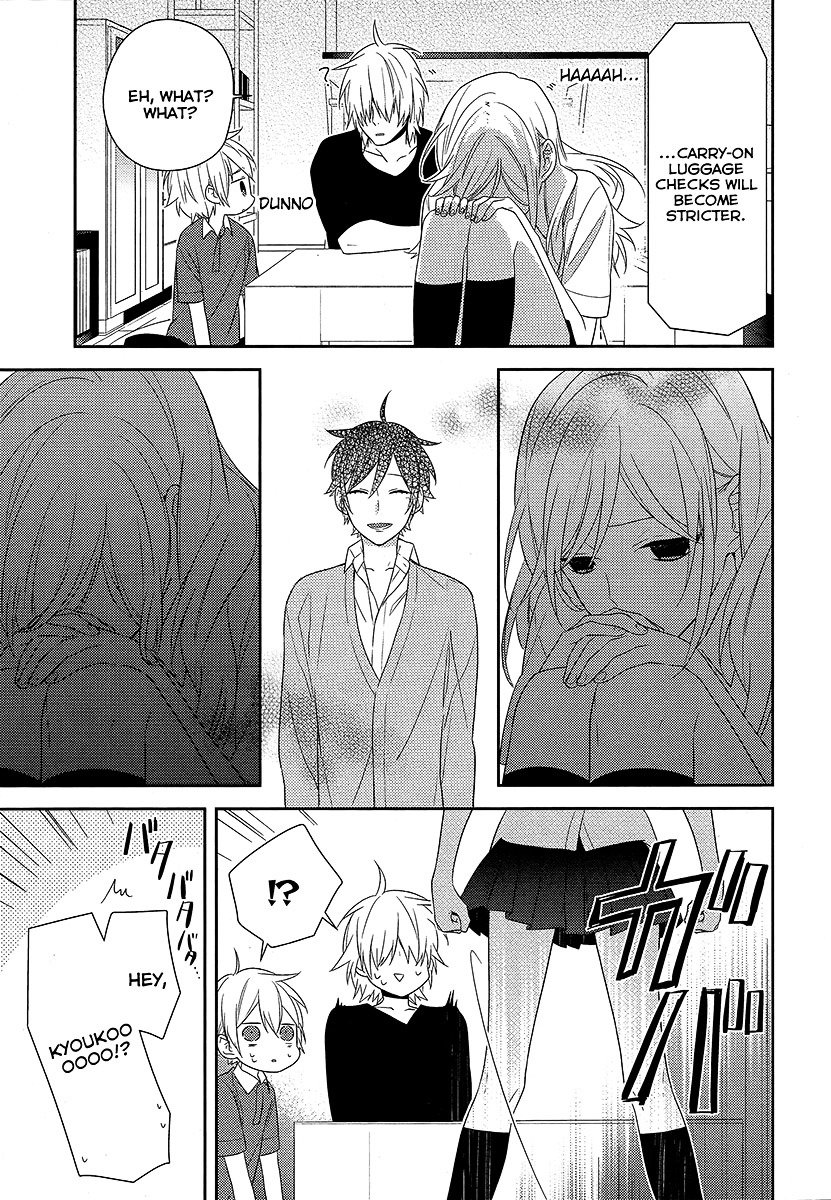 Horimiya, chapter 34