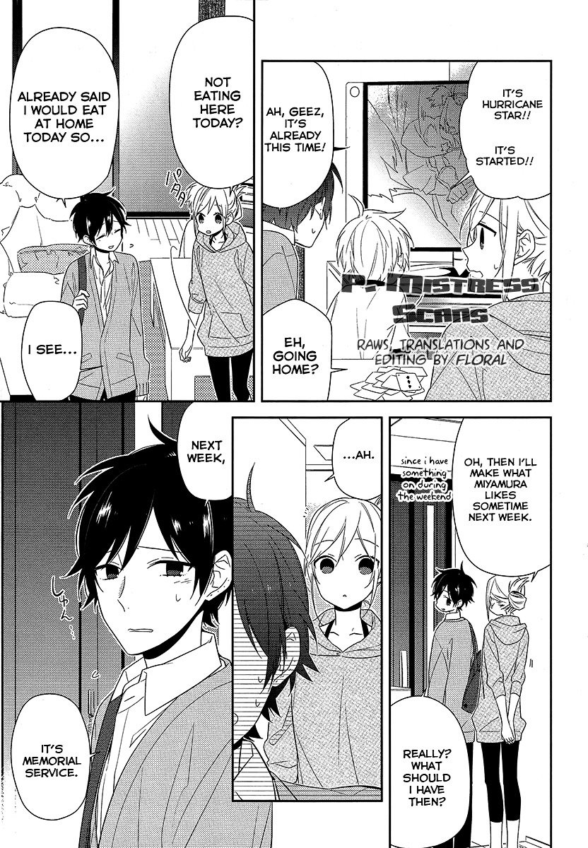 Horimiya, chapter 34