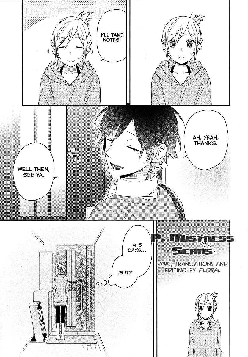 Horimiya, chapter 34