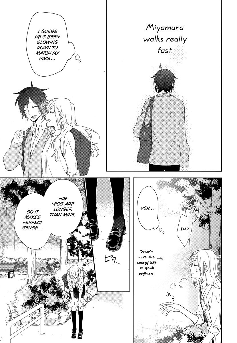 Horimiya, chapter 42