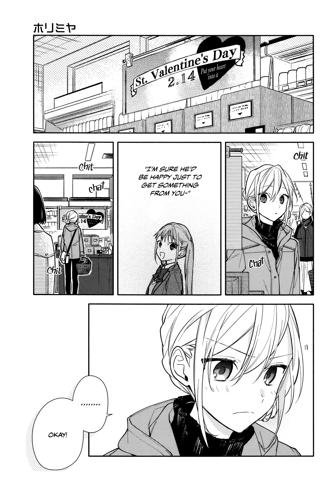 Horimiya, chapter 118