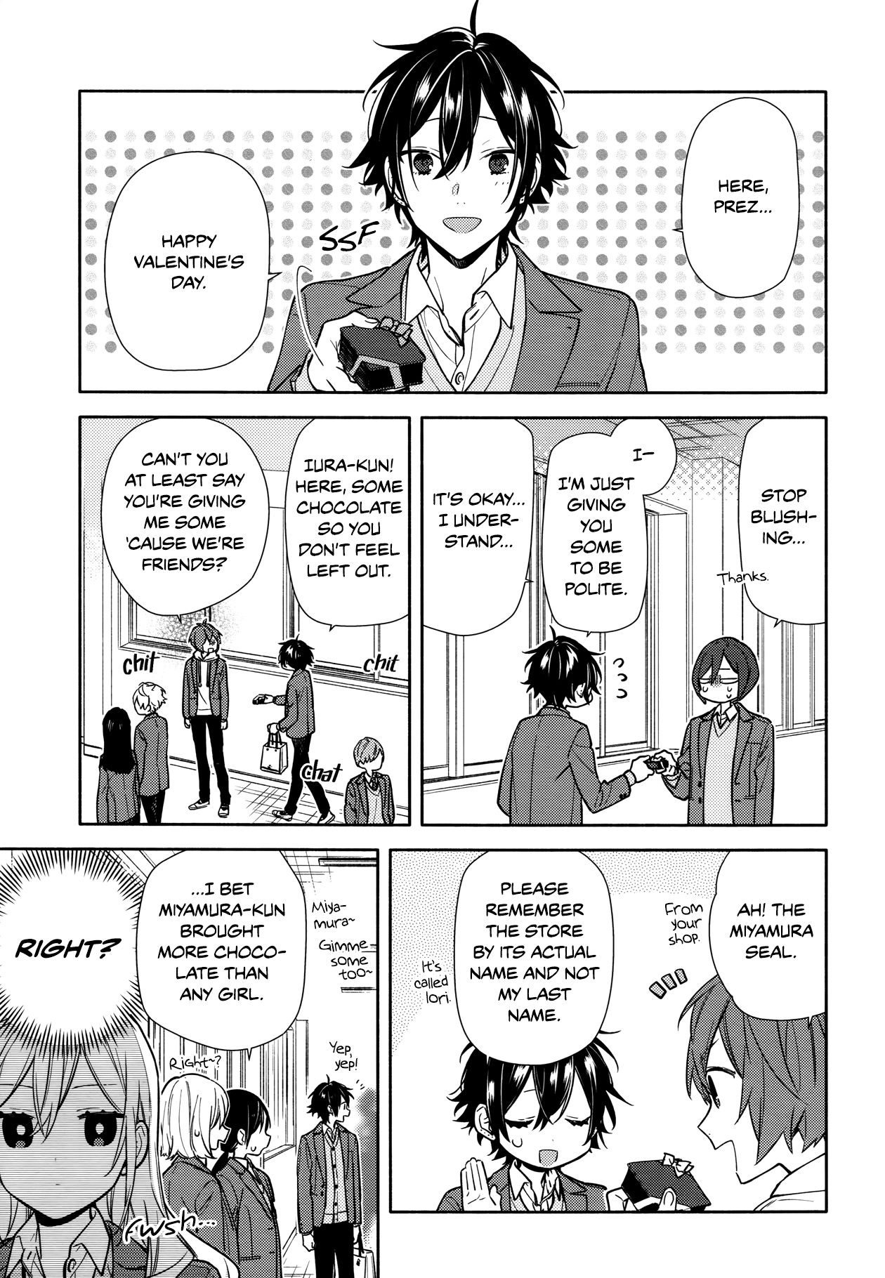 Horimiya, chapter 118