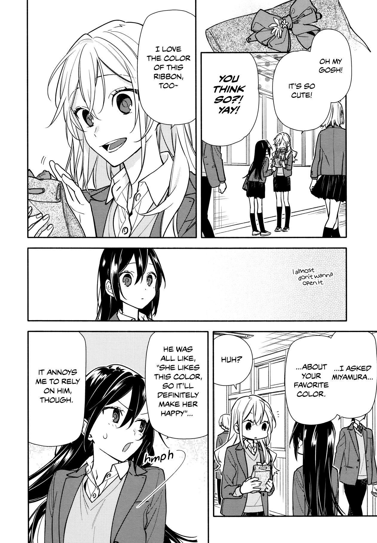 Horimiya, chapter 118