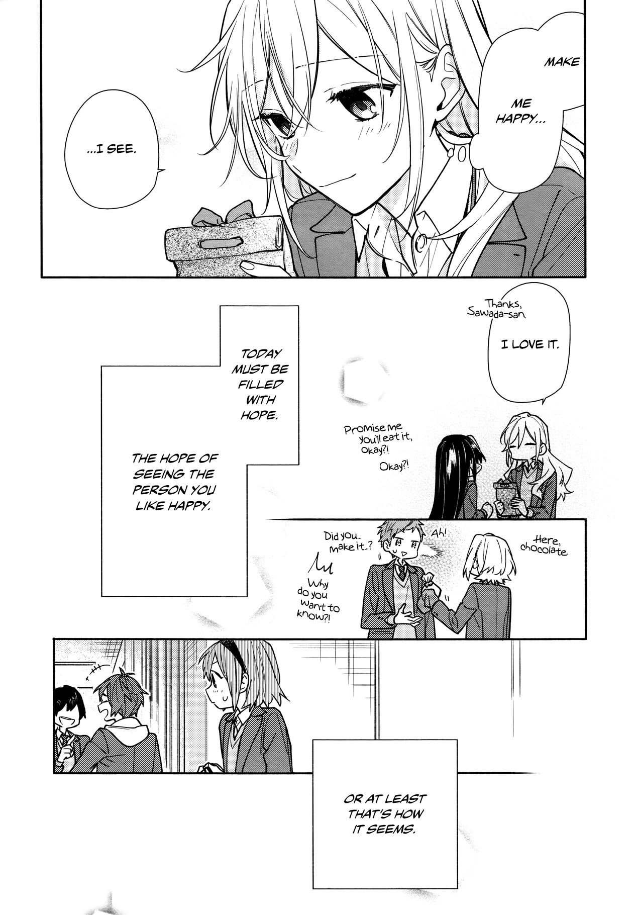 Horimiya, chapter 118