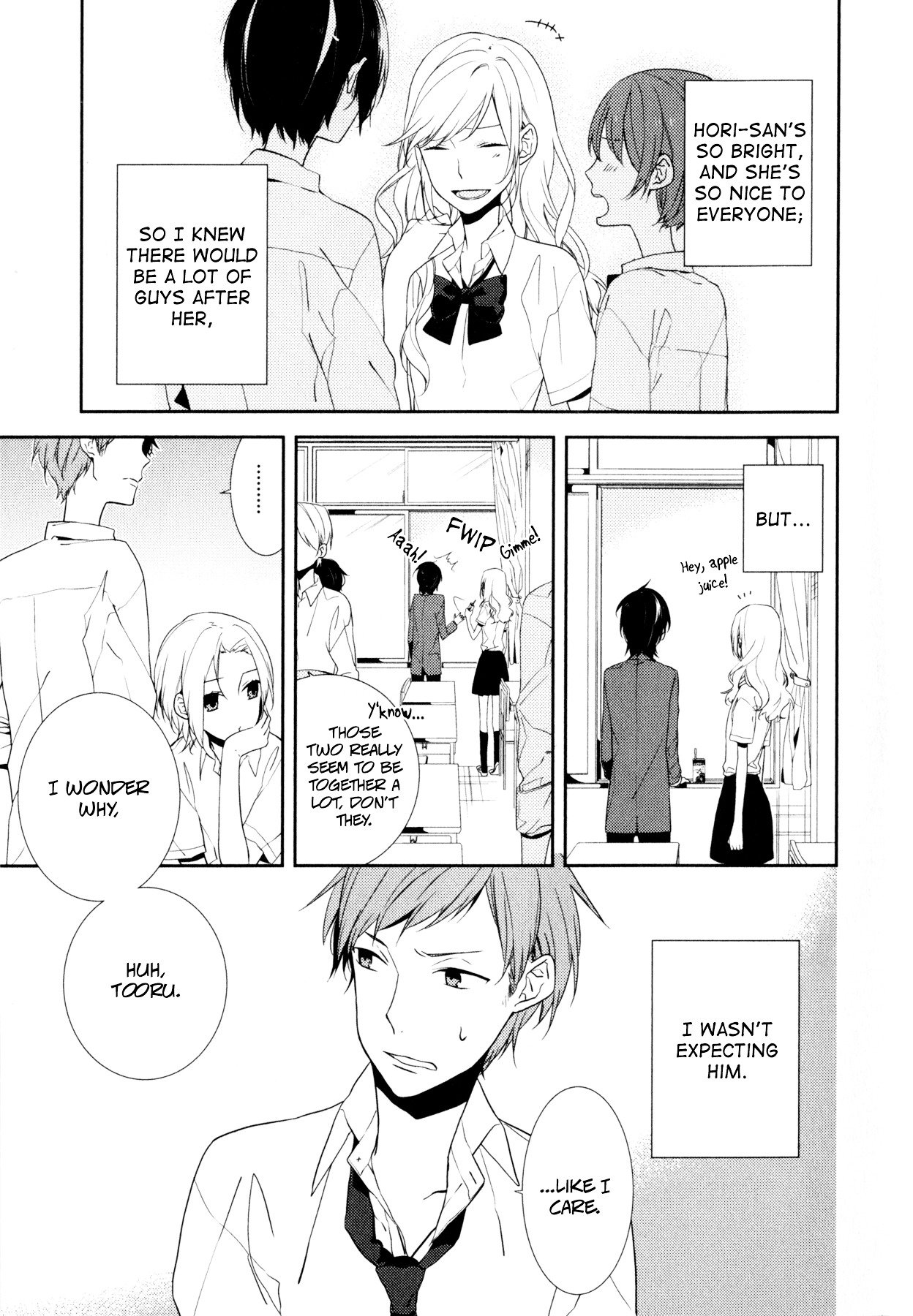 Horimiya, chapter 3