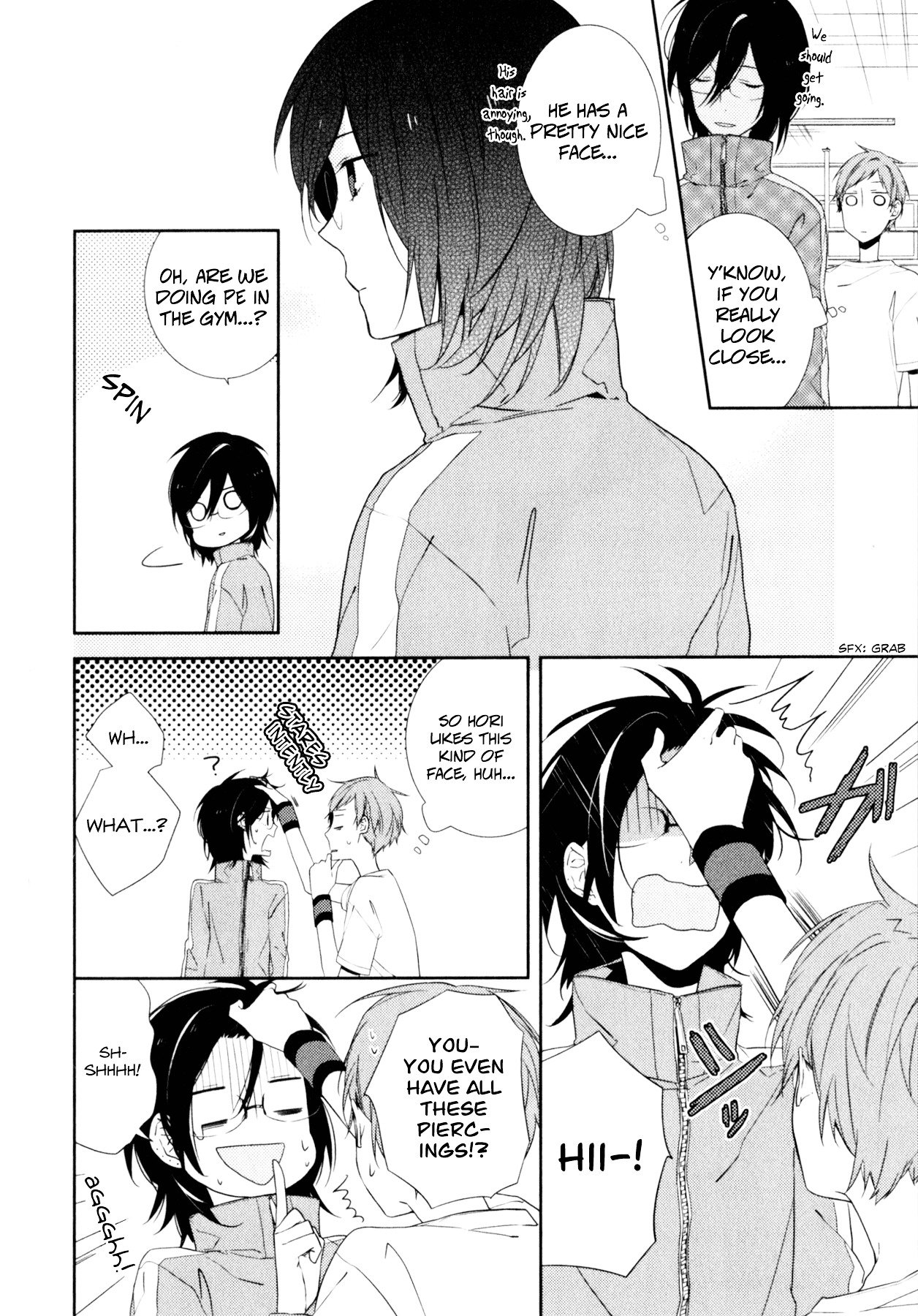 Horimiya, chapter 3