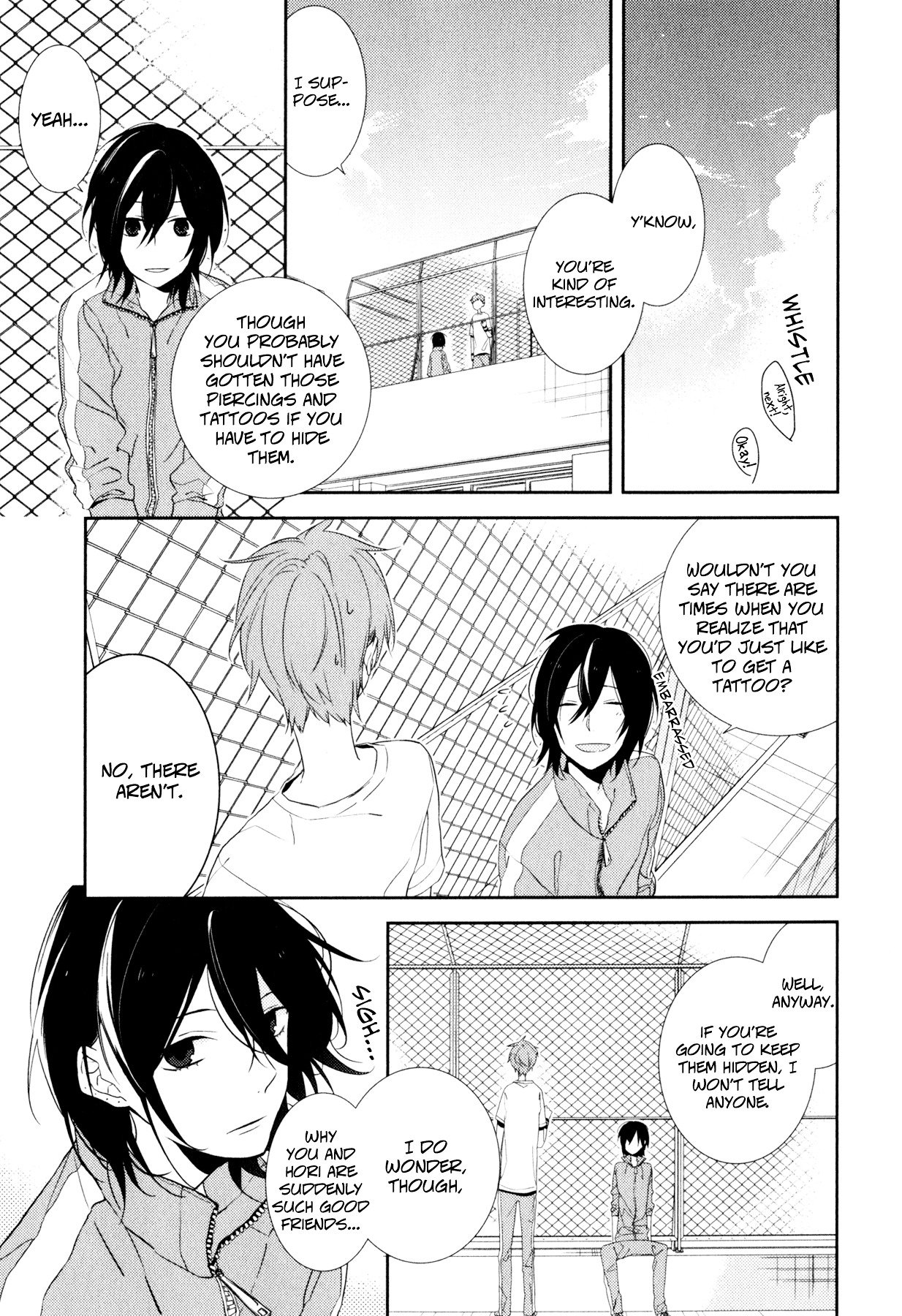 Horimiya, chapter 3