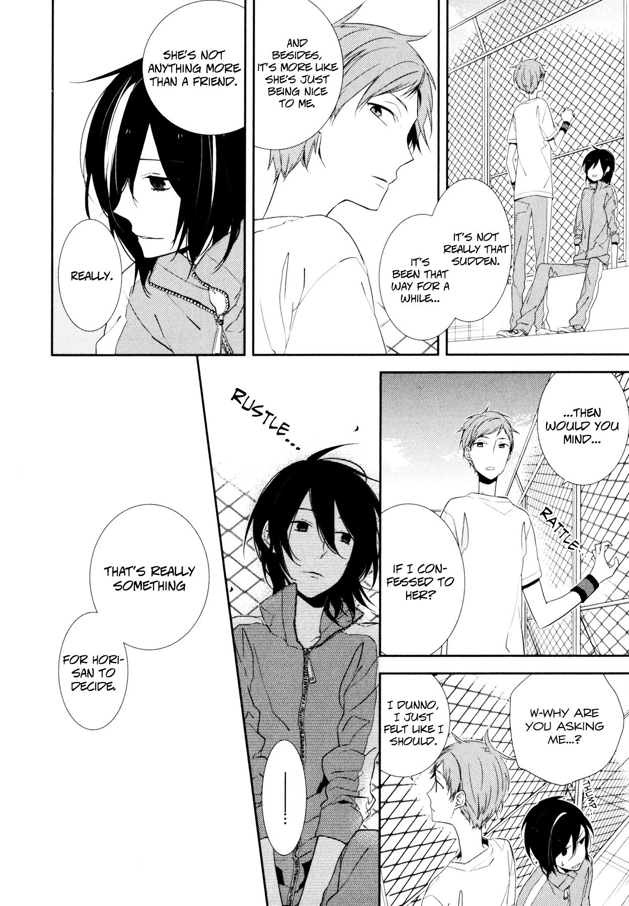 Horimiya, chapter 3