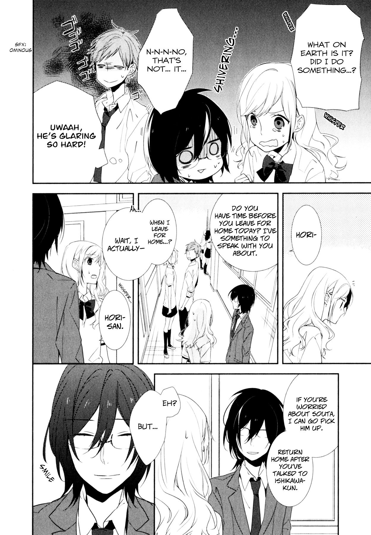 Horimiya, chapter 3