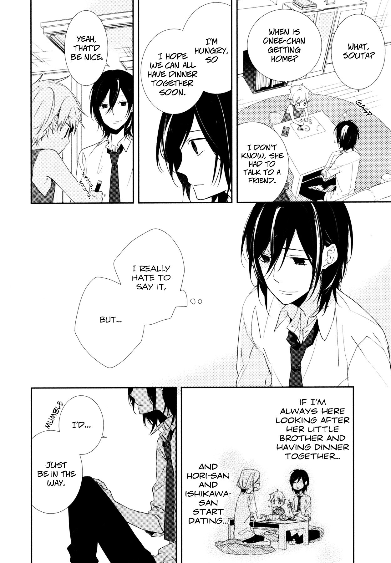 Horimiya, chapter 3