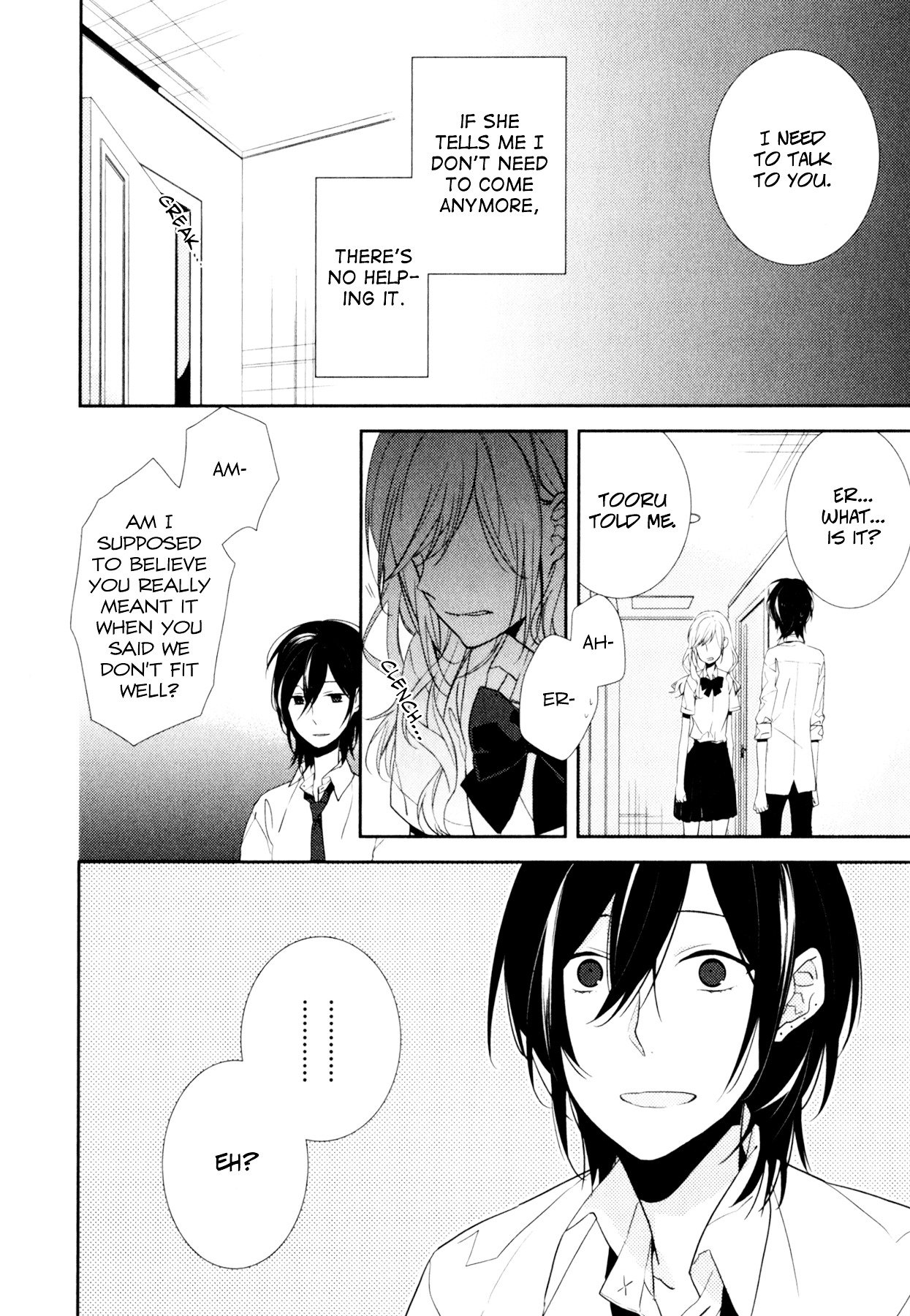 Horimiya, chapter 3