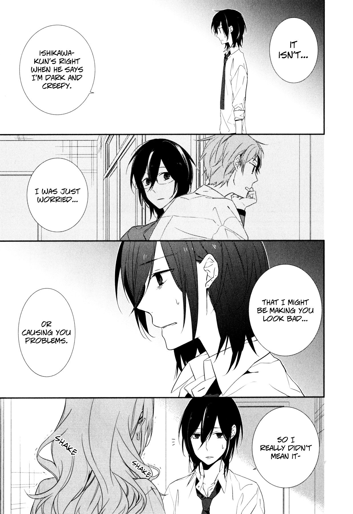 Horimiya, chapter 3