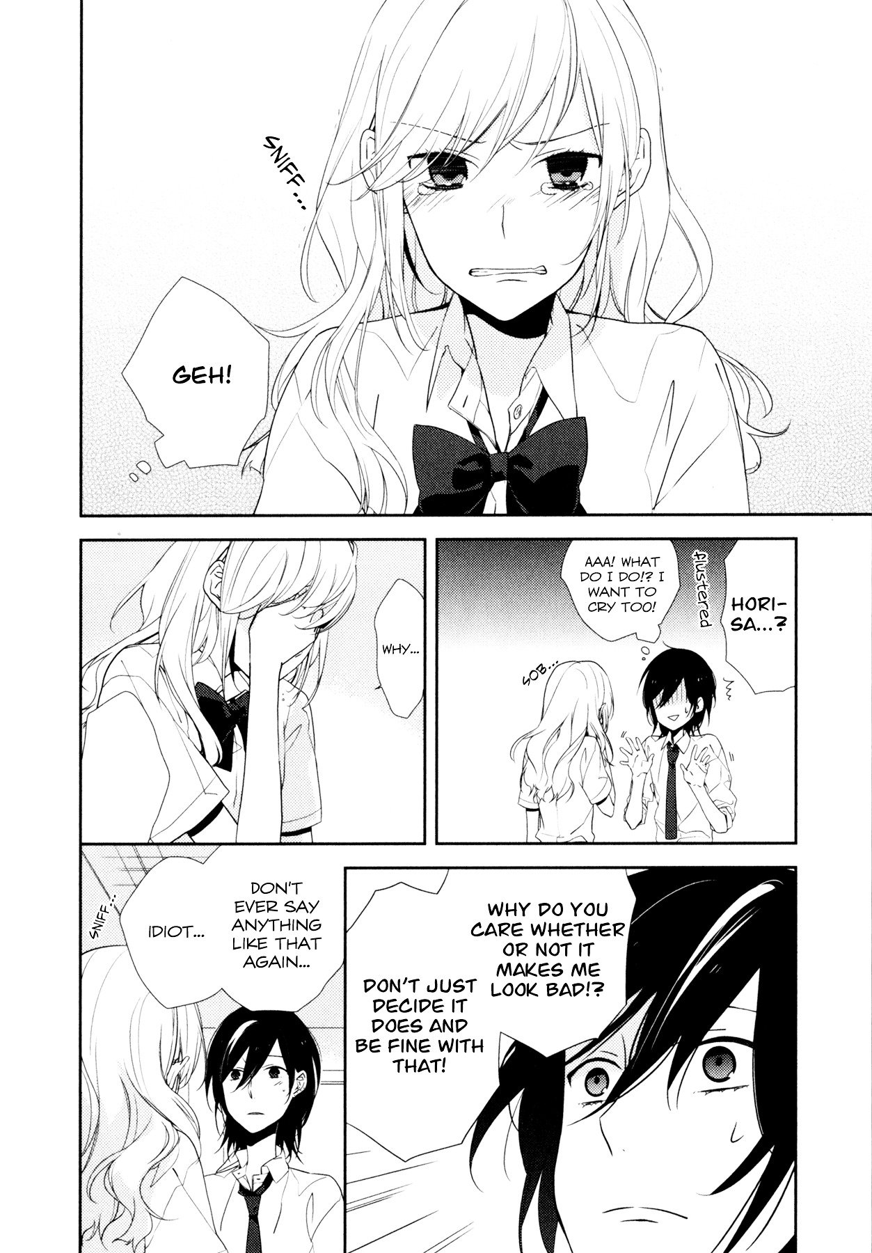 Horimiya, chapter 3