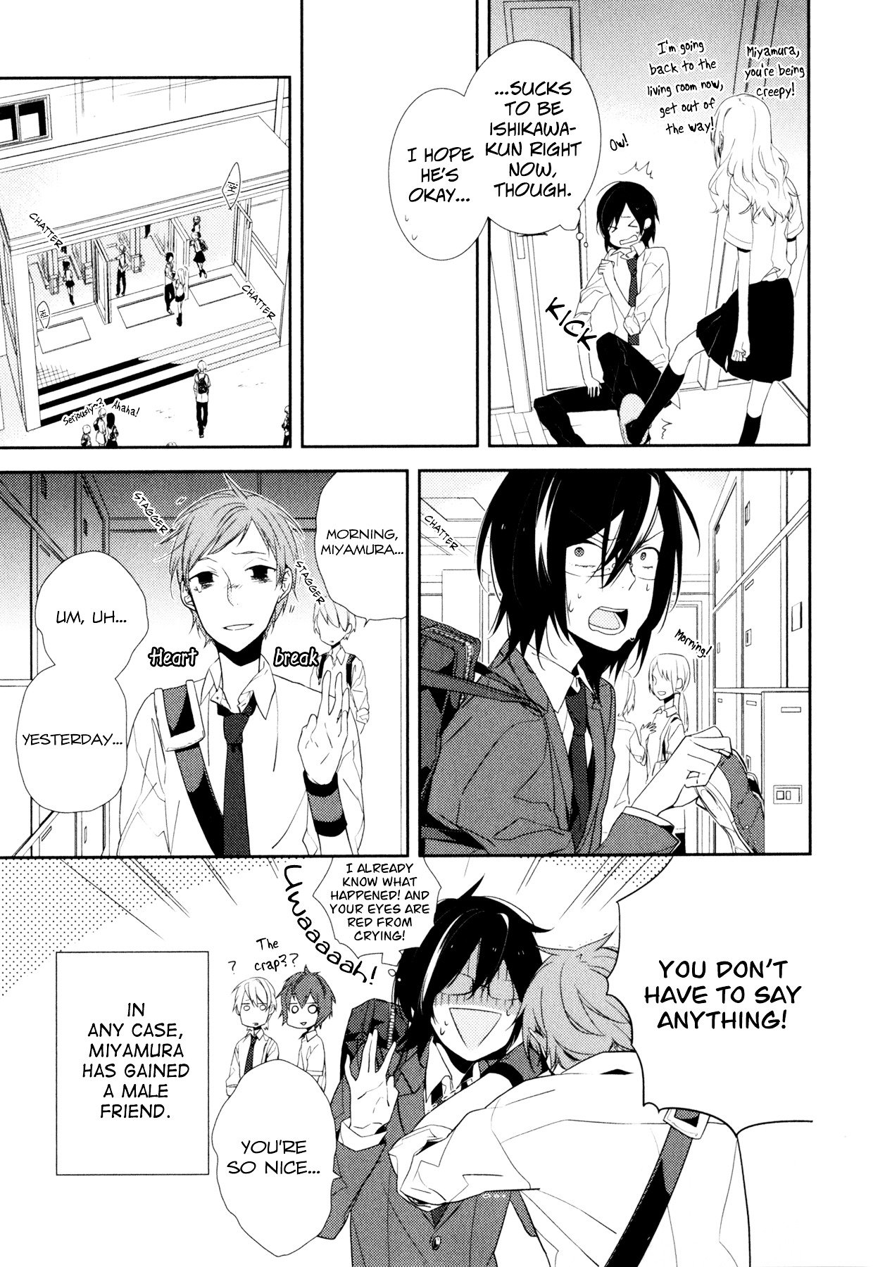 Horimiya, chapter 3