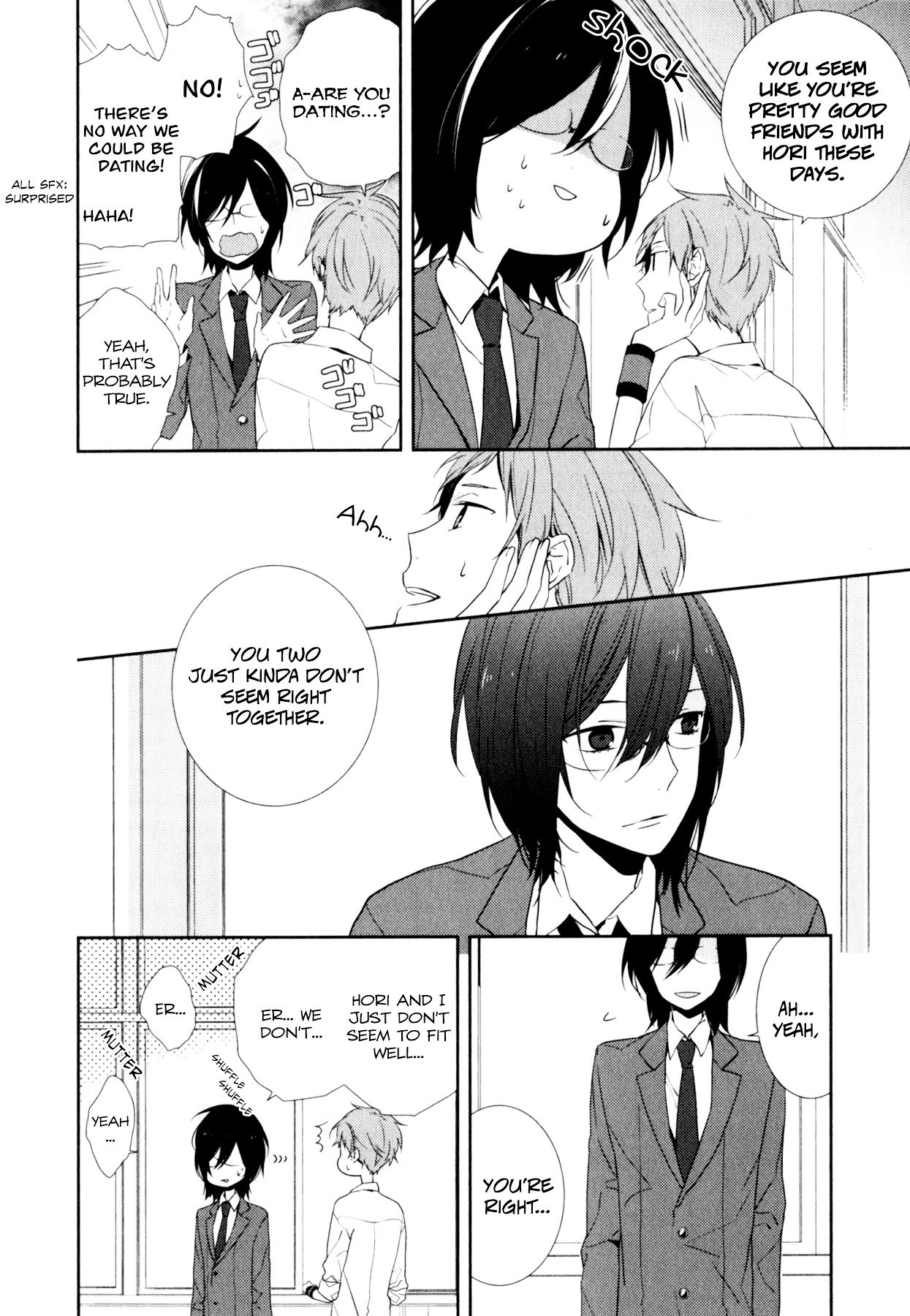 Horimiya, chapter 3