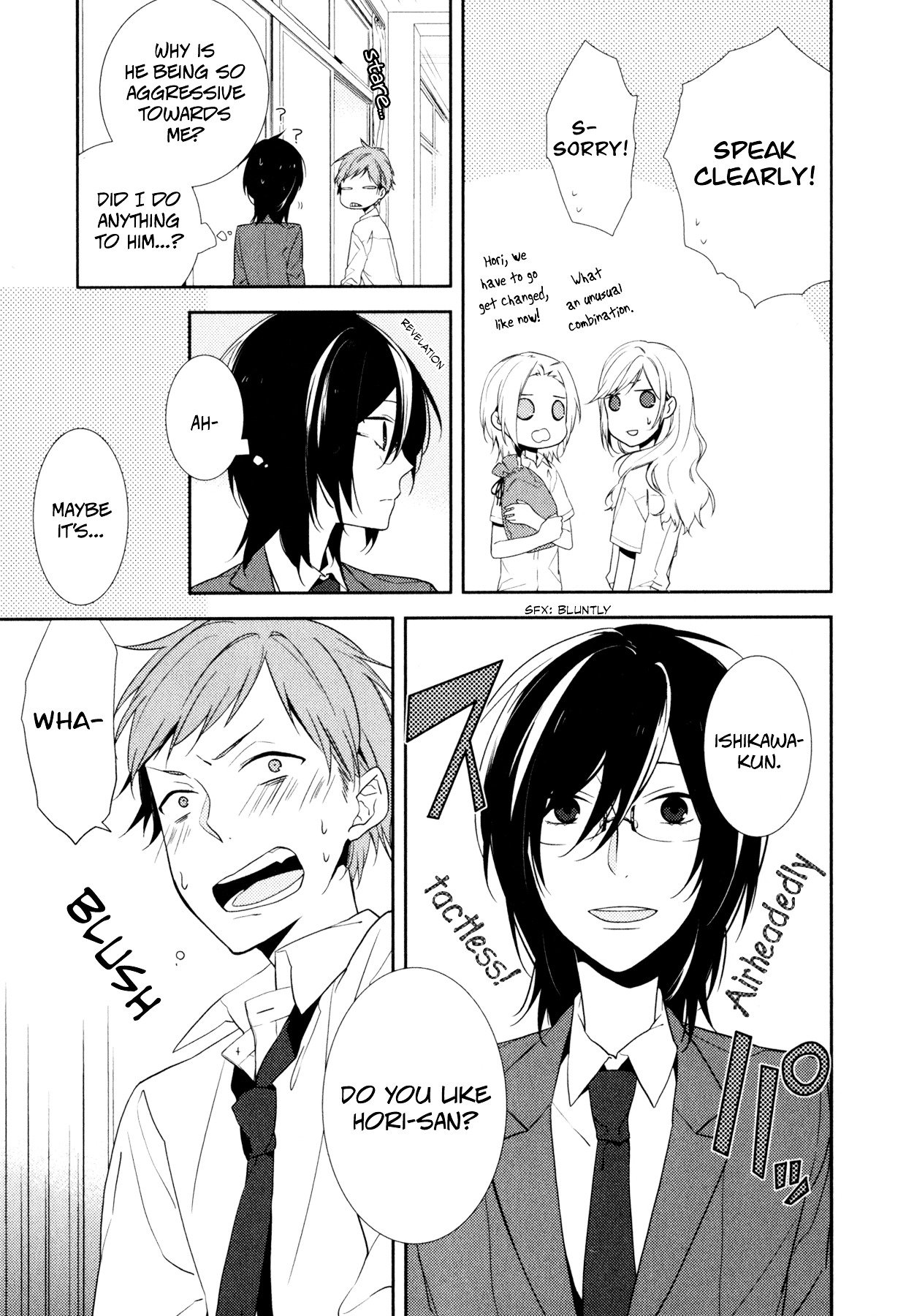 Horimiya, chapter 3