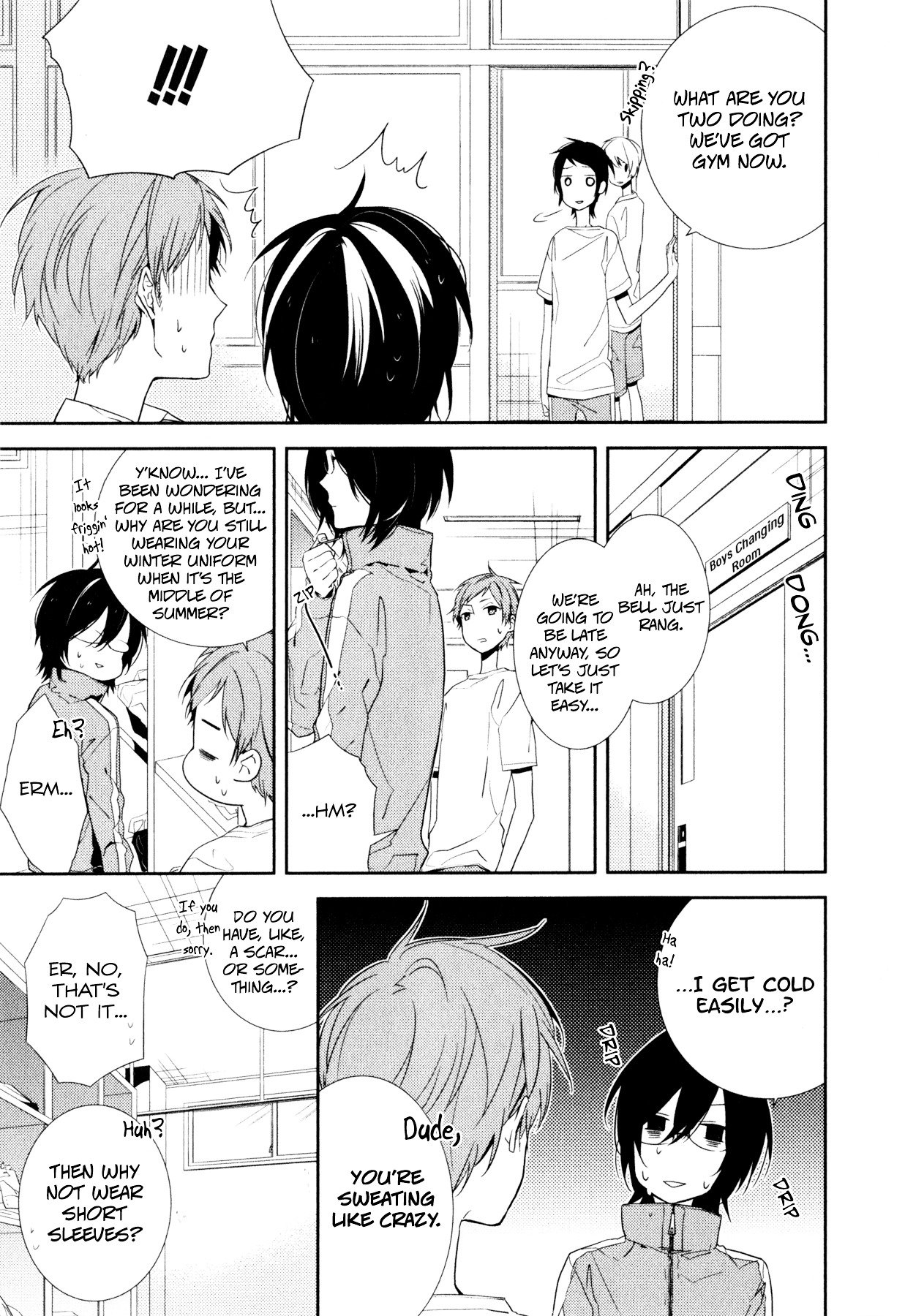 Horimiya, chapter 3