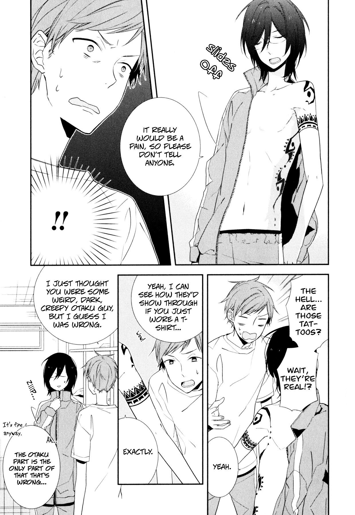 Horimiya, chapter 3