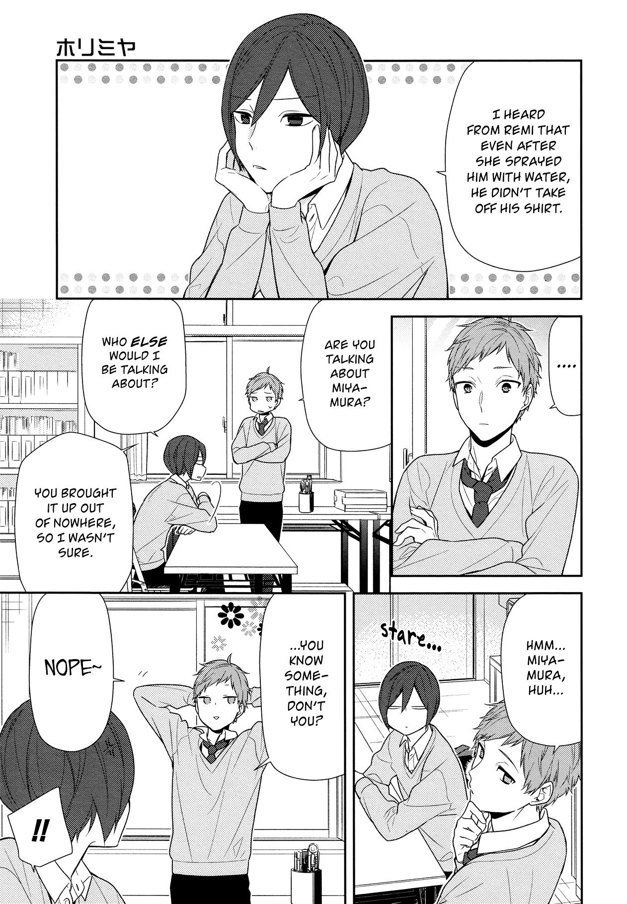 Horimiya, chapter 78