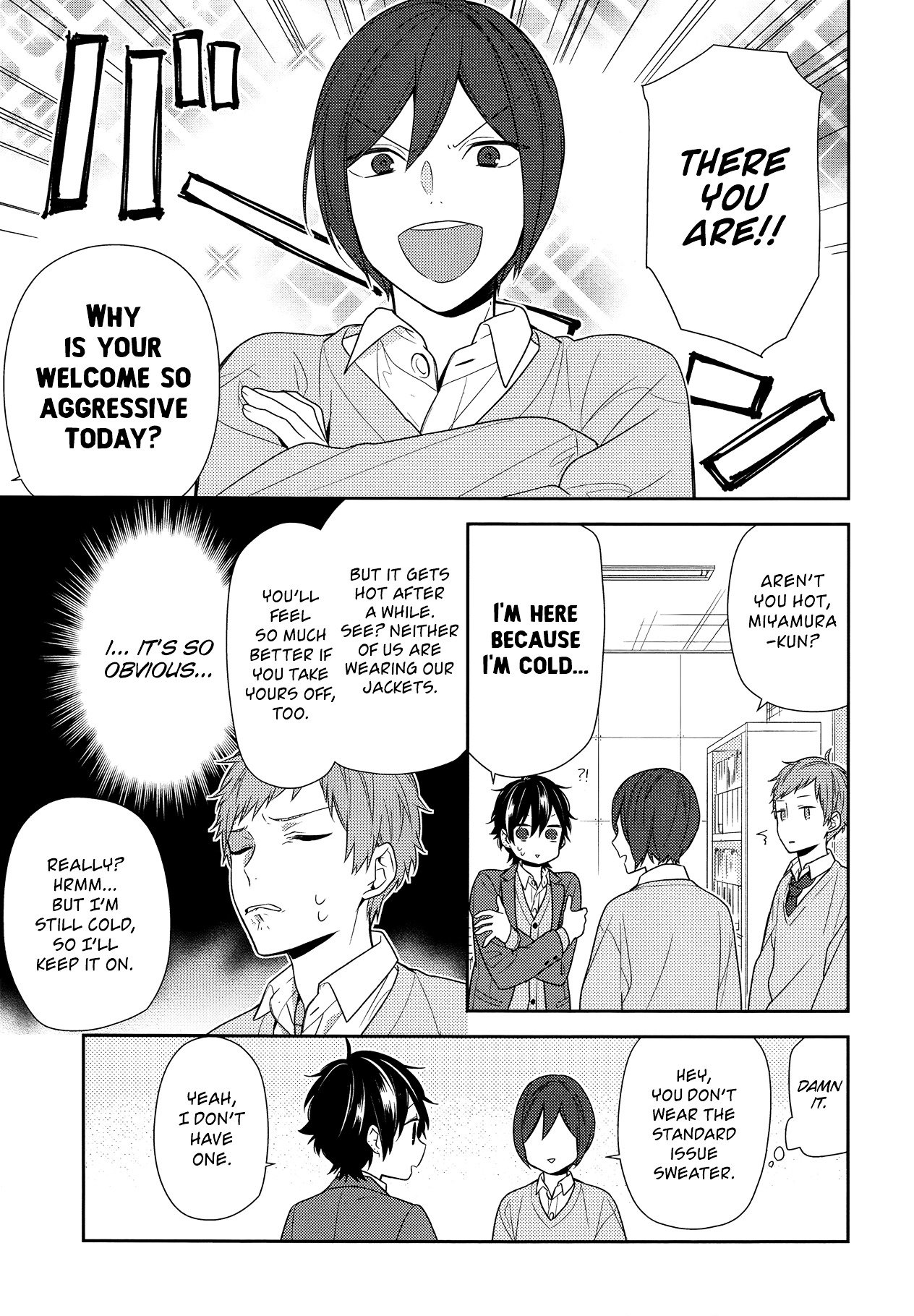 Horimiya, chapter 78