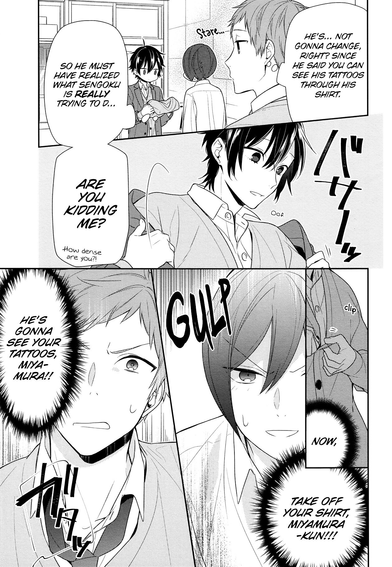 Horimiya, chapter 78