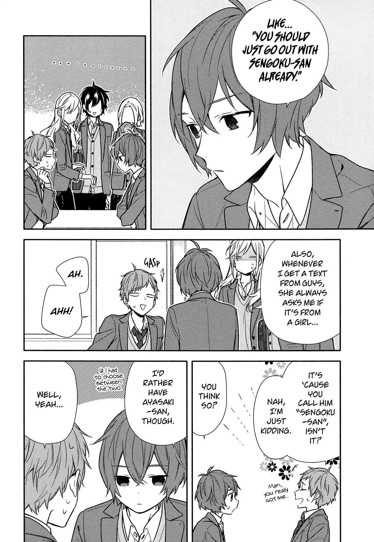 Horimiya, chapter 93