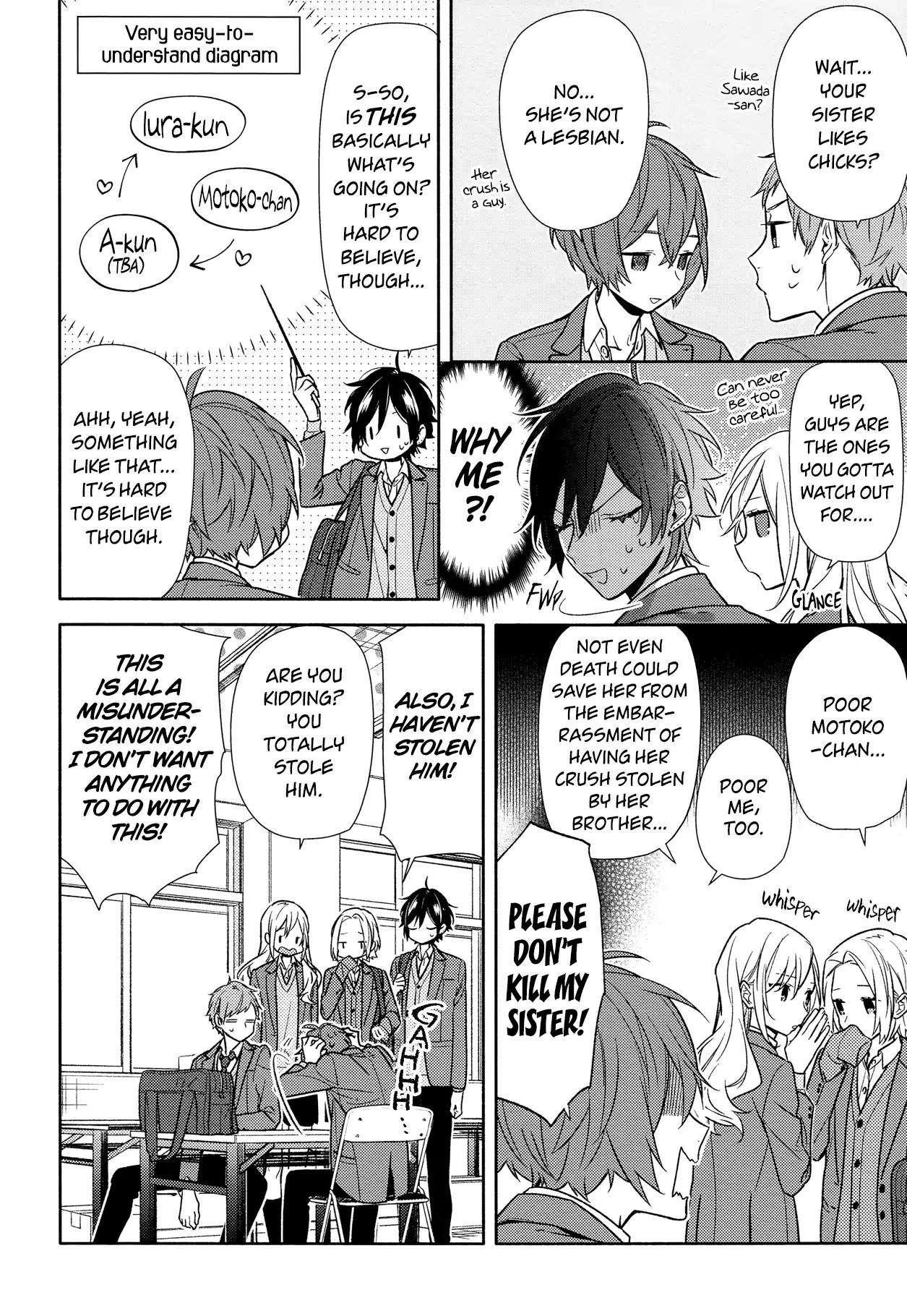 Horimiya, chapter 93