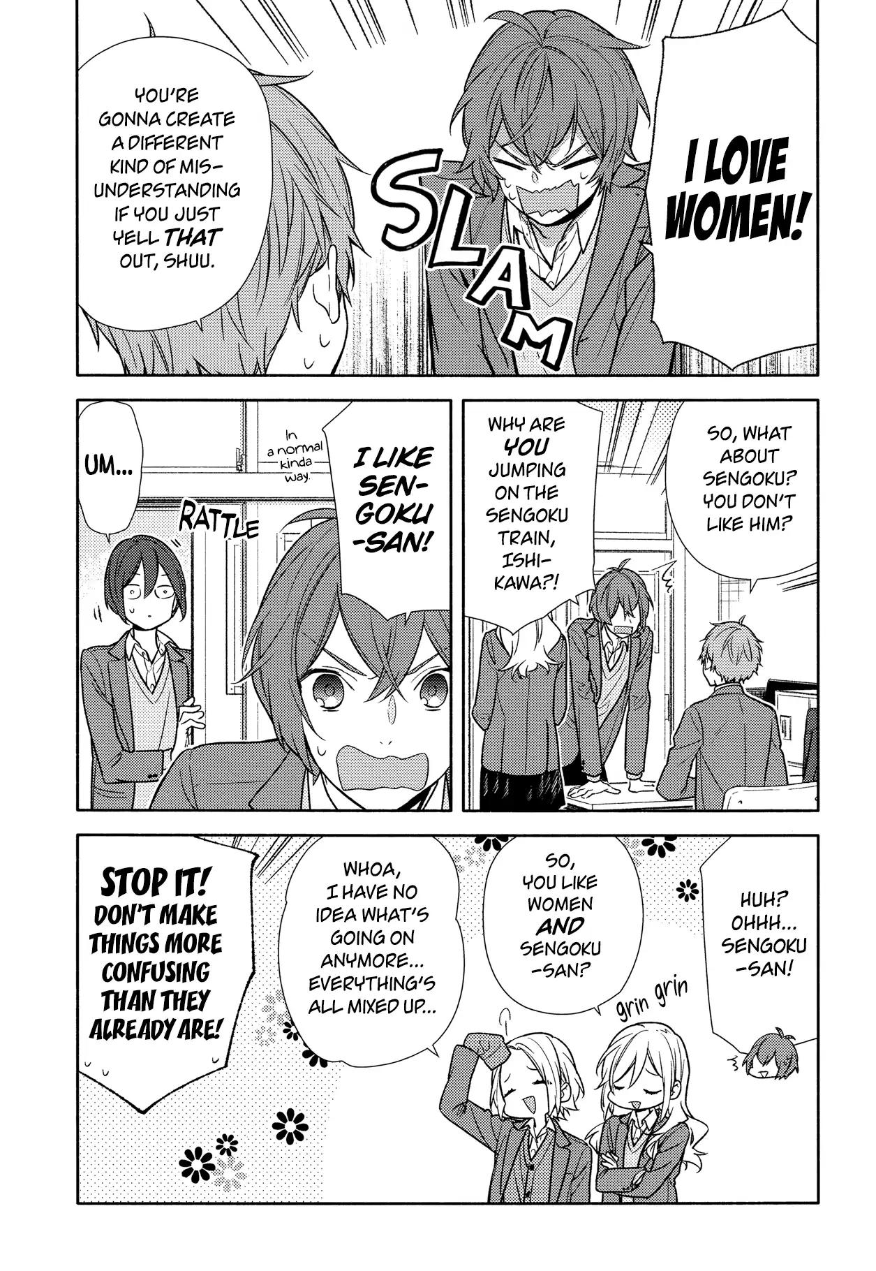 Horimiya, chapter 93