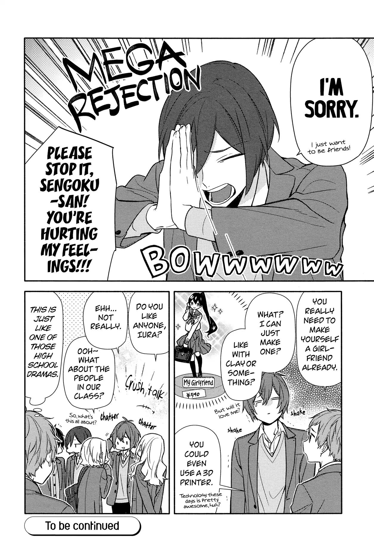 Horimiya, chapter 93