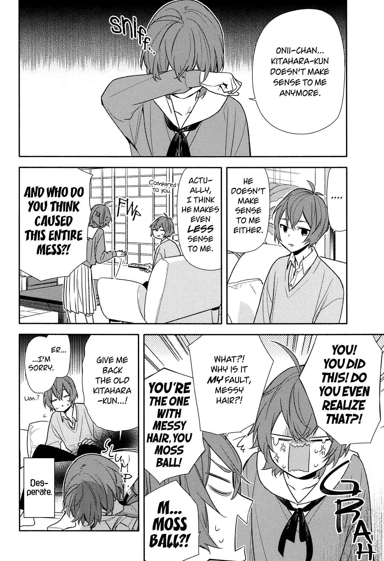 Horimiya, chapter 93