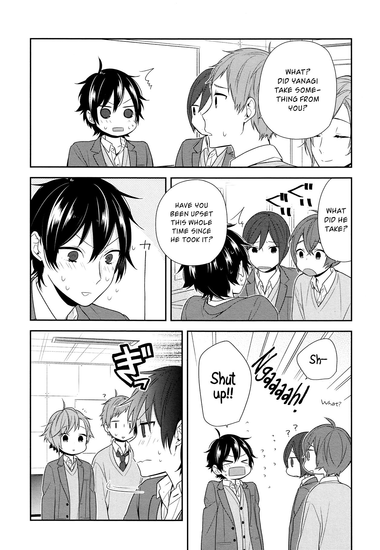 Horimiya, chapter 75