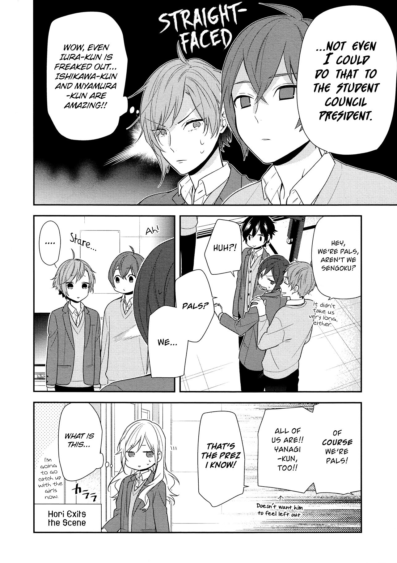 Horimiya, chapter 75