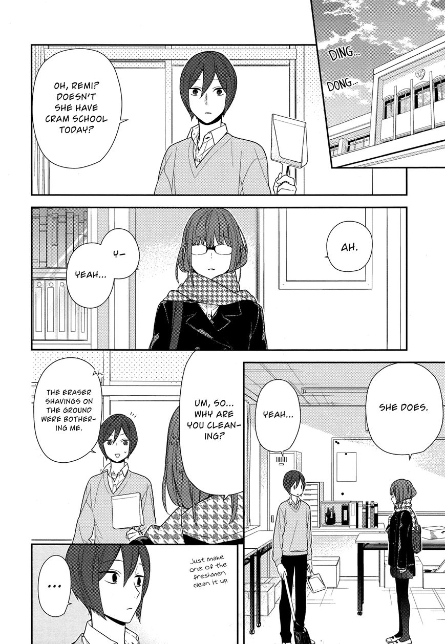 Horimiya, chapter 61