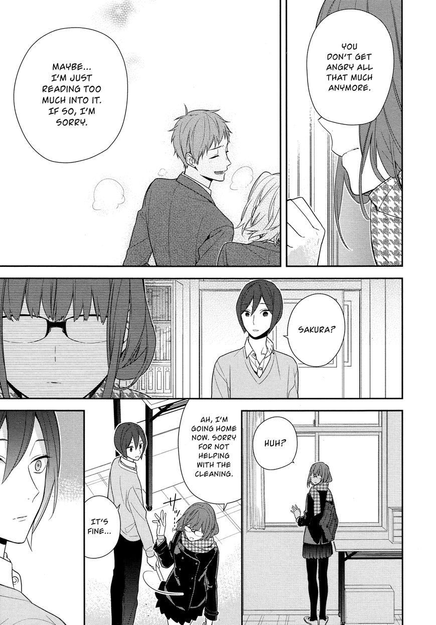 Horimiya, chapter 61