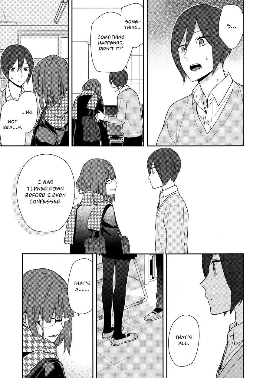 Horimiya, chapter 61