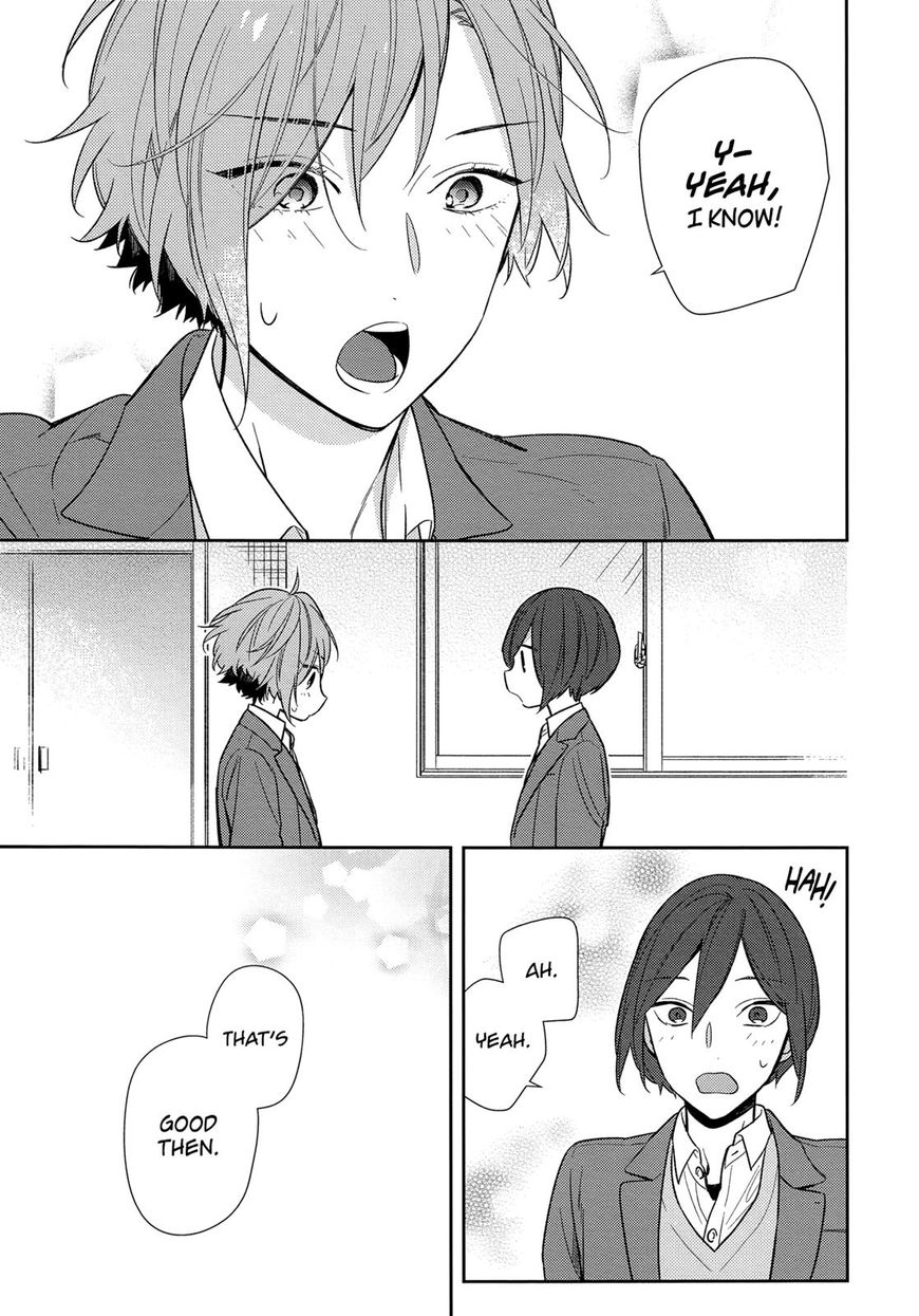 Horimiya, chapter 87