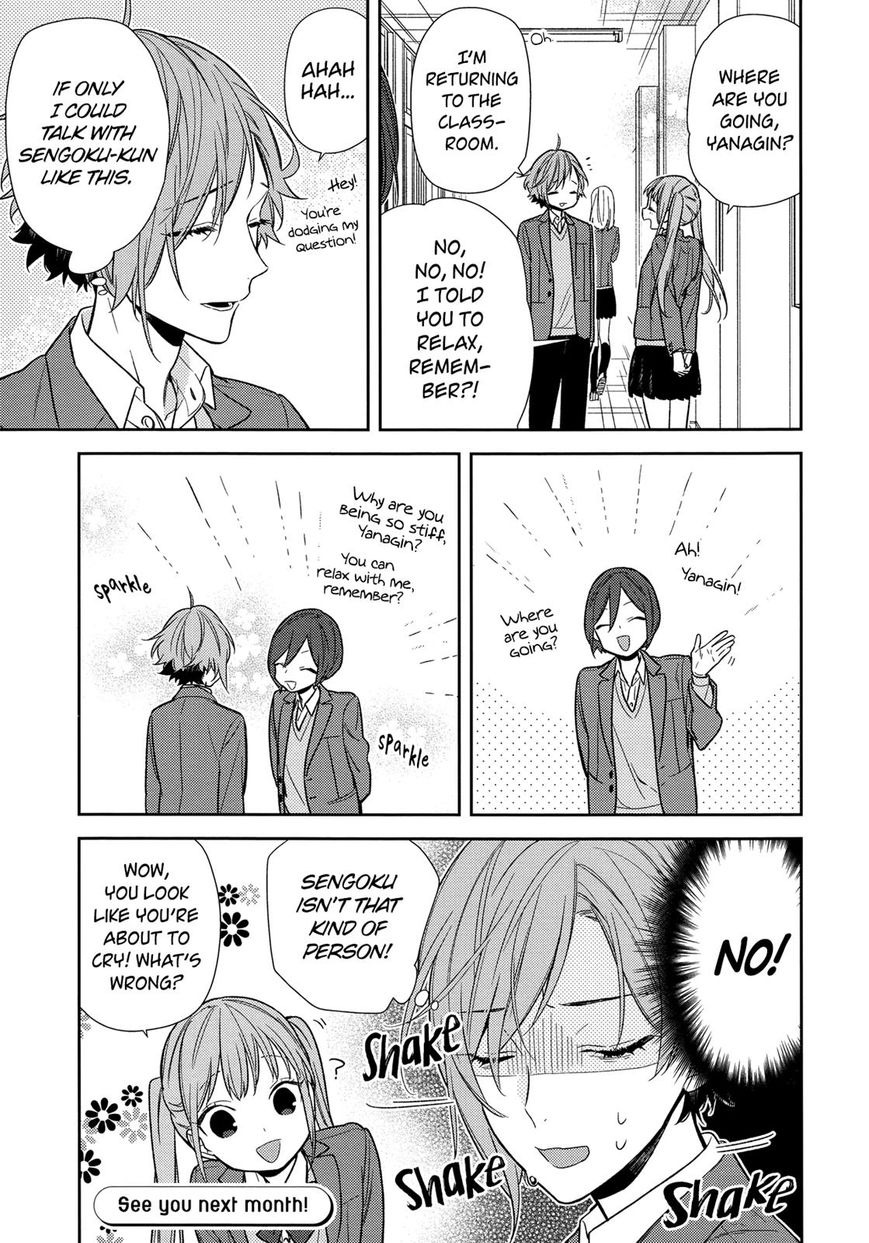 Horimiya, chapter 87