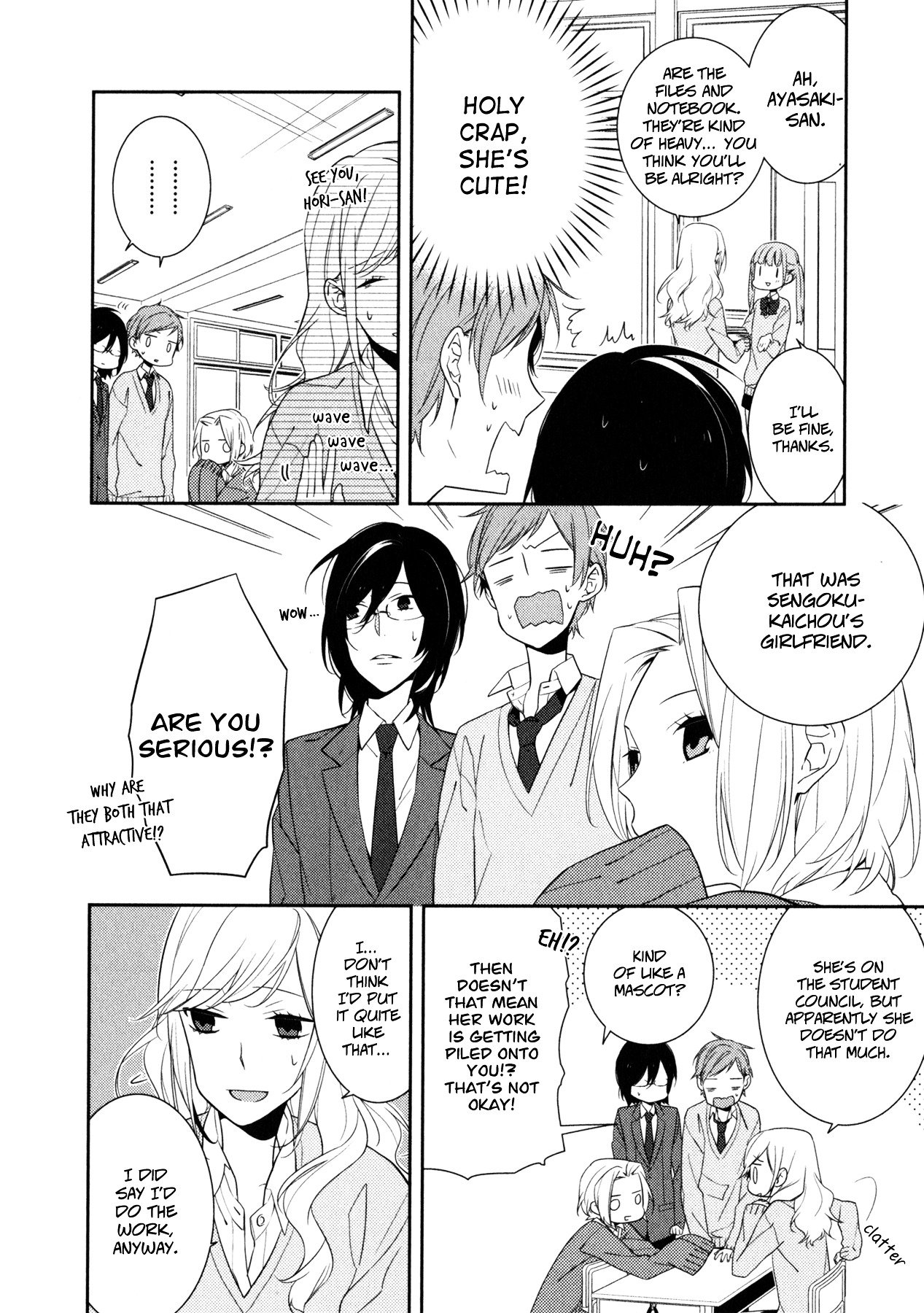 Horimiya, chapter 7