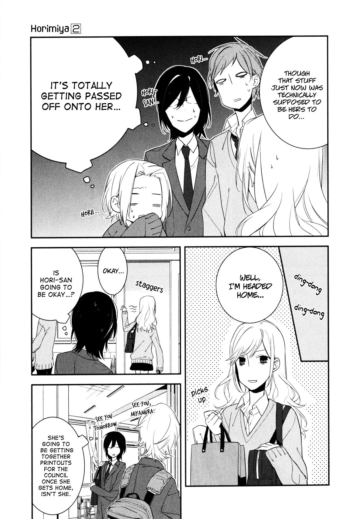 Horimiya, chapter 7