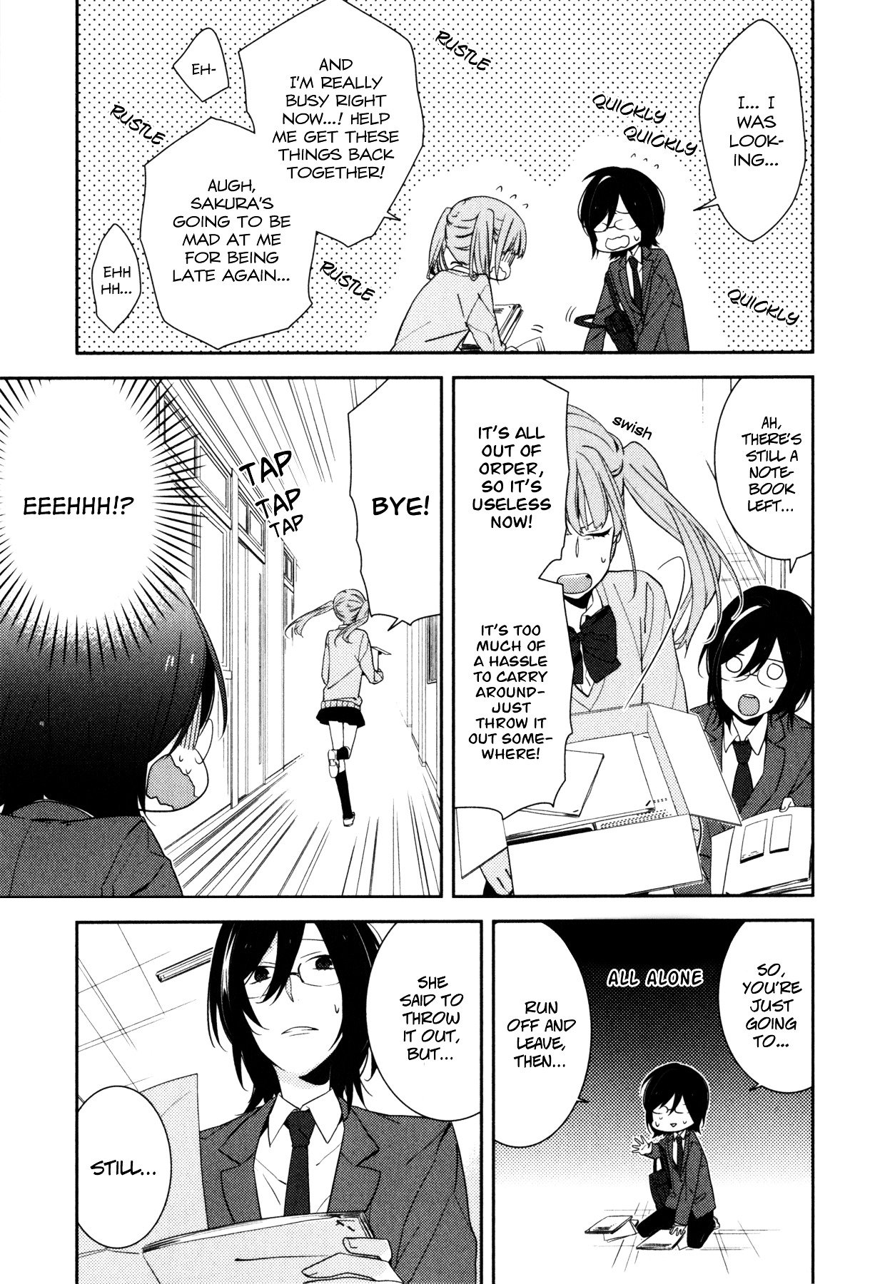 Horimiya, chapter 7