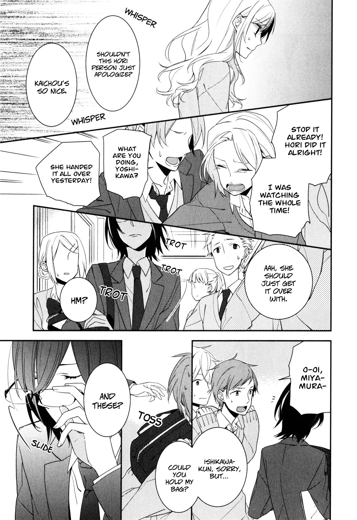 Horimiya, chapter 7