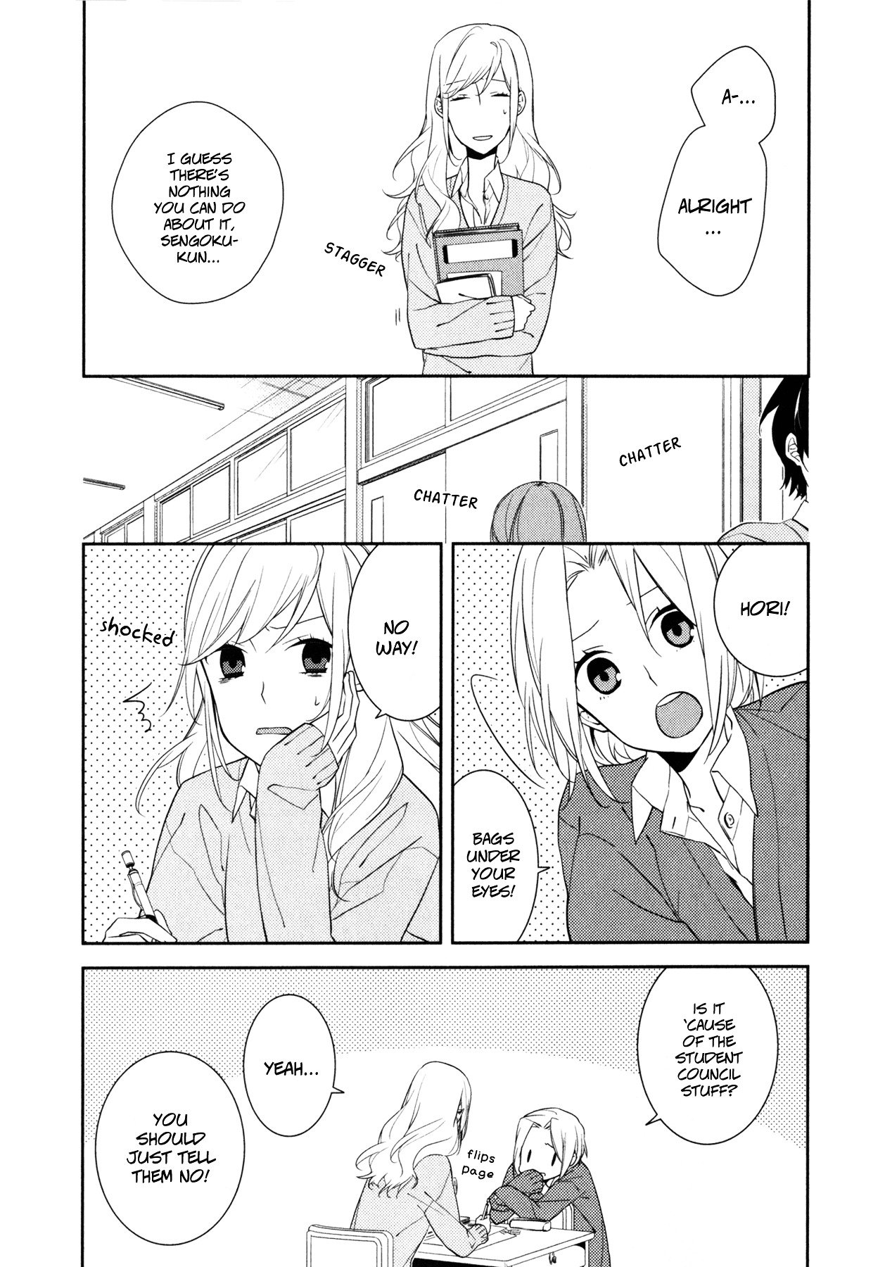 Horimiya, chapter 7