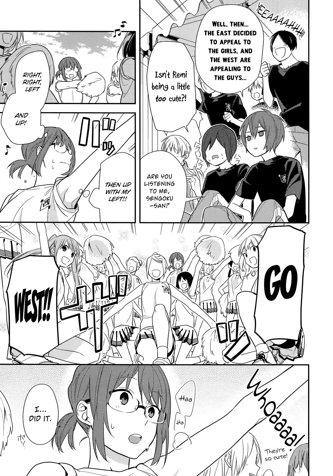 Horimiya, chapter 52