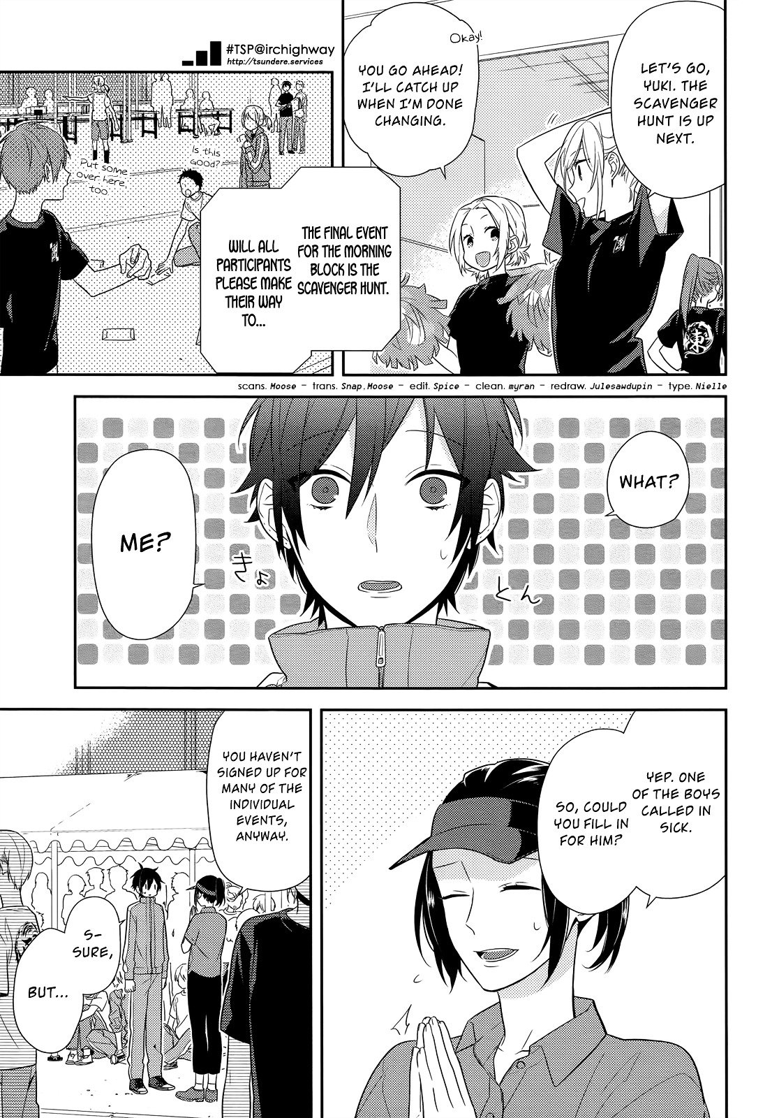 Horimiya, chapter 52