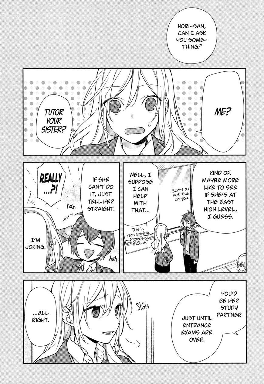 Horimiya, chapter 91