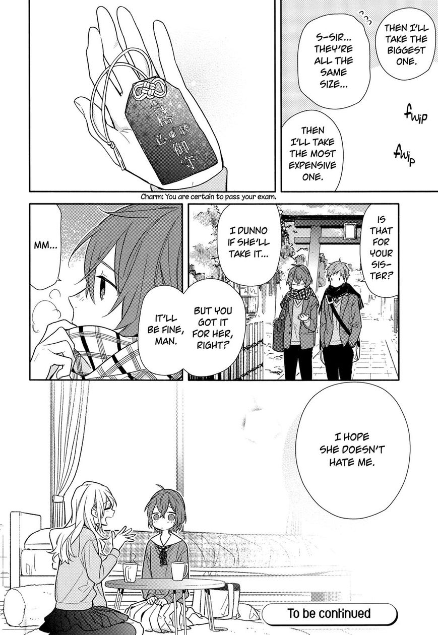 Horimiya, chapter 91