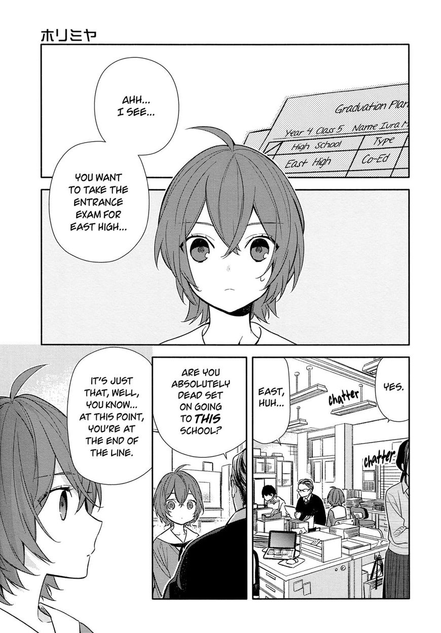 Horimiya, chapter 91