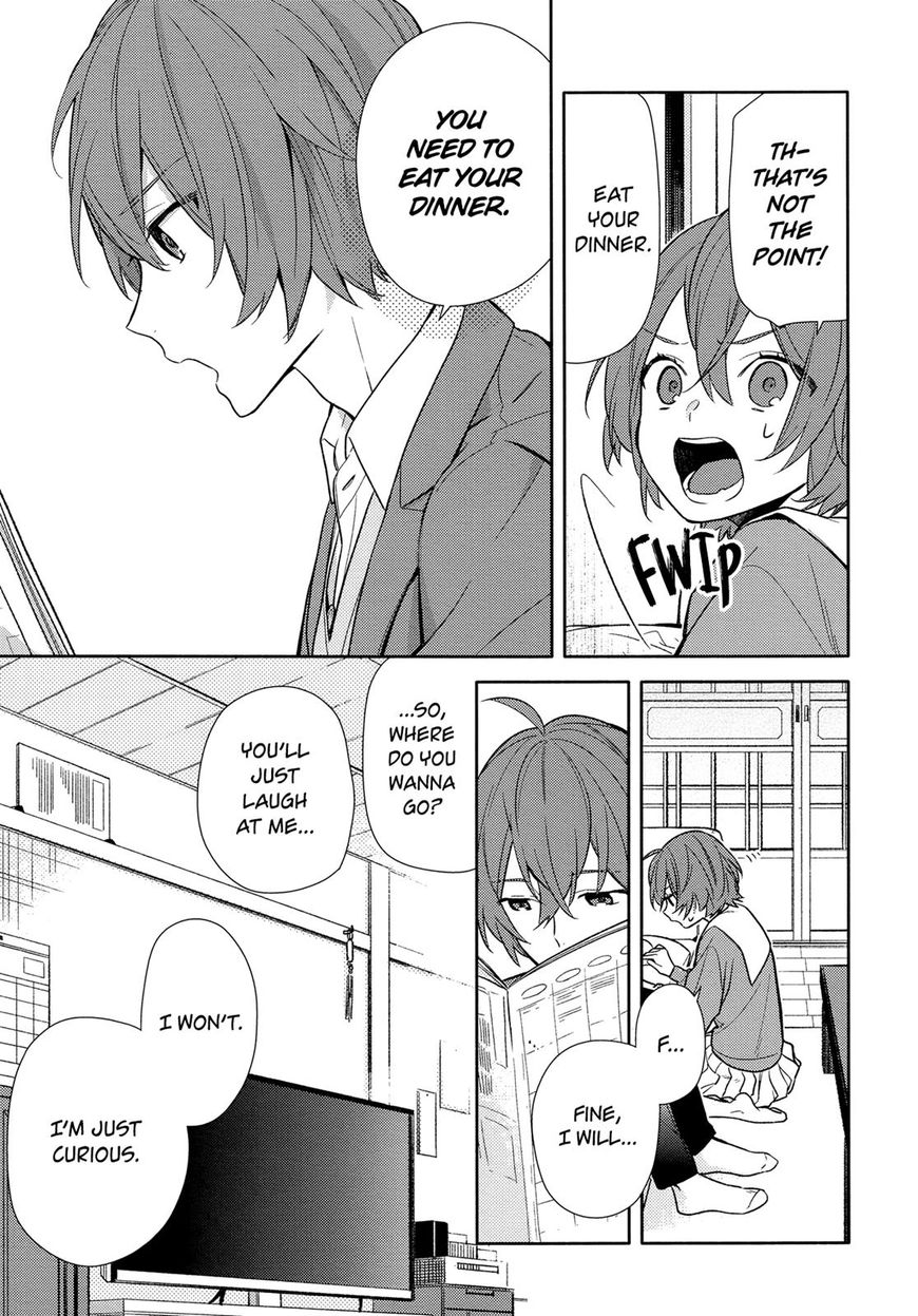 Horimiya, chapter 91